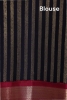 Exclusive Black Temple Kanjeevaram Silk Saree-1 Meter Contemporary Pallu